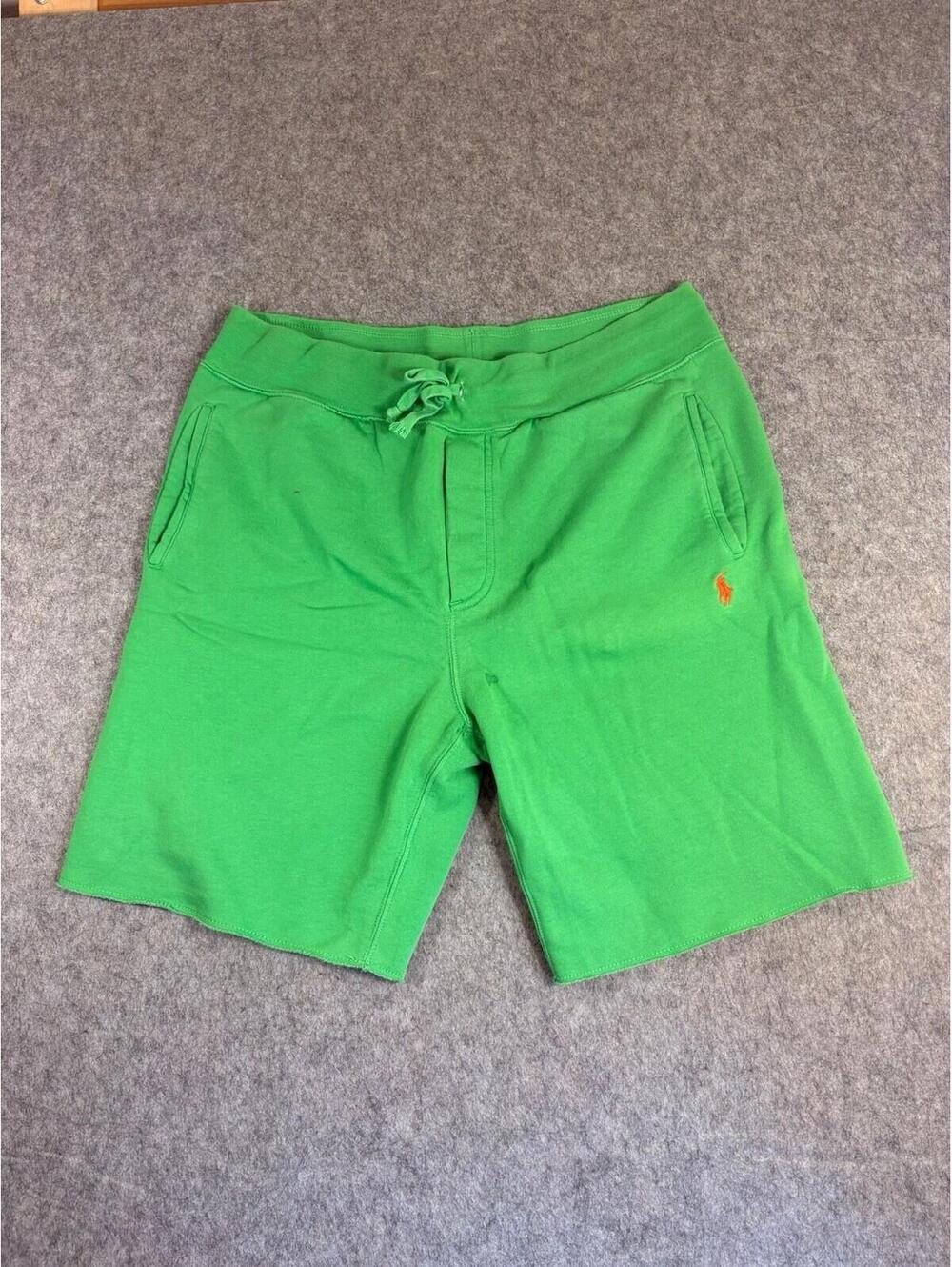 Vintage Polo Ralph Lauren Sweat Shorts Mens Large Green